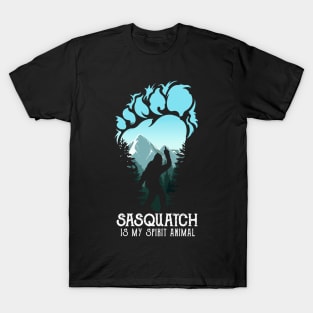 Bigfoot is my spirit animal T-Shirt